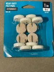 Everbilt Heavy Duty Inch Felt Pads Nail On 49955 New (1179). Fixed Price $6.00.