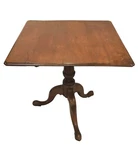 18TH Century American Southern Maple Square Tilt Top Tea Table (carolinas) Rare. Fixed Price $1530.00.
