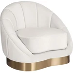 Meridian Furniture Shelly Cream Velvet Chair. Fixed Price $818.99.