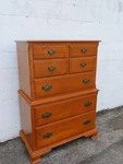 Ethan Allen Solid Maple Tall Chest Of Drawers 6323A. Fixed Price $845.75.