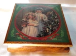 1987 Reco *christmas Magic* Music Jewelry Box By Sandra Kuck-waltz Of The Flower. Fixed Price $18.90.