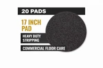 Americo Black Stripping Pads 20/CASE Heavy Duty Floor Care BK0517. Fixed Price $329.88.