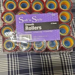 Soft 'n Style Smooth Rollers 12 Dozen Multicolor (8 Long, 4 Short). Fixed Price $12.00.