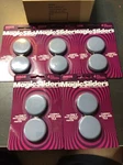 Magic Sliders Plastic Floor Slides Round, Box Of 5, 20 Discs Total. Fixed Price $40.00.