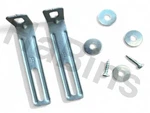 106990 X 2 Ikea Billy Bookcase Anti-tip Safety Brackets / Child Straps. Fixed Price $9.99.