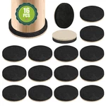 16PCS Furniture Felt Pads Moving Sliders Protectors Glide For Wood Floor Carpet. Fixed Price $11.38.