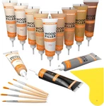 Nadamoo Wood Furniture Repair Kit Filler Scratch Touch Up 12 Pcs. Fixed Price $17.99.