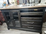 Wine Server Accent Cabinet Rustic Wood Storage Kincaid Plank Road Pleasant Hill. Fixed Price $1565.00.