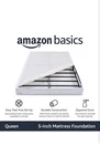 Amazon Basic Smart Box Spring Queen, 5 Inch Mattress Foundation, Tool Free. Fixed Price $95.00.