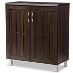 Wholesale Interiors Baxton Studio Excel Sideboard Storage Cabinet, Dark Brown (s. Fixed Price $226.99.