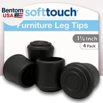 Softtouch 1-1/8" Round Non-marking Rubber Slip-on Chair Leg Tips, Nonslip Protec. Fixed Price $22.46.