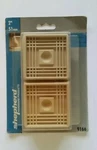 Shepherd 9166 4 Count 2 In. Off White Cushioned Rubber Square Caster Cups. Fixed Price $13.00.