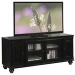 Acme Ferla 4-DOOR Wooden Tv Stand In Black. Fixed Price $672.99.