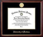 University Of Montana Diploma Frame Campus Images Petite Wood New. Fixed Price $33.77.