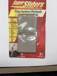 Super Sliders 4 Pieces Self Stick Furniture 2-1/2" New. Fixed Price $8.97.