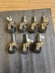 Lot Of Shepherd Hardware 9192, 2" Wheel, 7/16 "stem Caster New. Fixed Price $70.00.