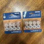 Shepherd 1 Nail-on Felt Furniture Pads Almond Heavy Duty 8CT Lot Of 2 Packs. Fixed Price $12.99.