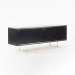 1960 George Nelson 8000 Series Eog Credenza For Herman Miller With Walnut Top. Fixed Price $5995.00.