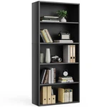 Bookshelf 3-6TIER Storage Adjustable Bookcase Open Wood Magazine Organizer. Fixed Price $57.99.