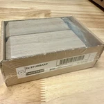 Ikea Stubbarp Leg, Walnut Effect Light Gray 402.935.67 (pack Of 2) - New. Fixed Price $12.99.