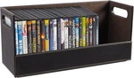 Espresso Dvd Multi-media Storage Organizer Box Great For Video Games!. Fixed Price $10.00.