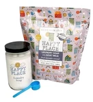 Beekman 1802 Happy Place 246-LOAD Laundry Soap W/glass Jar -lavender Scented. Fixed Price $49.95.