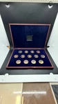 24 Karat Gold Plated Coin Set Gift Box. Coa King Arthur & Knights Round Table. Fixed Price $200.70.
