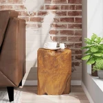 Vidaxl Solid Teak Wood Stool, Durable And Stable, 11.8" 15.7" Brown. Fixed Price $165.99.