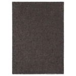 Ikea Stoense Rug, Low Pile, Dark Gray 5' 7" X 7' 10" New 004.268.14. Fixed Price $165.99.