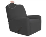 Easy-going Recliner Stretch Sofa Slipcover 4-PIECES Furniture Prot.... Fixed Price $15.00.