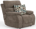 Catnapper Joya Power Recliner W/ Heat, Massage, Lumbar- Mushroom. Fixed Price $1173.00.