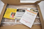 Prime Line Segal Child Fall Prevention Fixed Bar Window Guard White 21-1/4". Fixed Price $55.99.