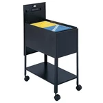 Safco Lateral File Cabinet,black 619U78. Fixed Price $328.92.