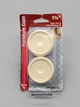 Shepherd 89167 White 1-3/4-INCH Round Rubber Furniture Cups Protection 4-PACK. Fixed Price $5.00.