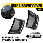 Carbon Fiber Bumper Side Air Vents For Subaru Wrx Sti 2008 09-14 Corner Cover Ek. Fixed Price $37.04.