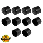 Uxcell Rubber End Caps Black 26MM Id Vinyl Round Screw Thread Protectors 10PCS. Fixed Price $20.00.