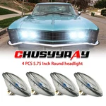 4X 5.75" Super Bright White Led Headlights Round Drl For Buick Riviera 1963-1974. Fixed Price $86.99.