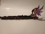 Gsc Purple Fairy 13"W With Wings Incense Burner Figurine Decoration. Fixed Price $27.99.