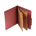 Universal Pressboard Classification Folder Letter 6-SECTION Red 10/BOX 10270. Fixed Price $37.87.
