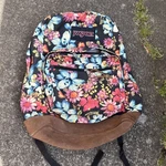 Jansport Backpack Right Expressions 31. Floral Pattern. Leather Bottom. Fixed Price $29.99.
