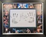 Josh Taylor Hand Print & Signed 16X12 Card Framed Acg Authentication AG25546. Fixed Price $355.82.