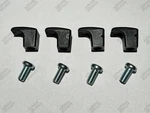 Ikea Plastic Support Pin W/ Screws, Part # 191315, 105163 (4 Pack) - Usa Shipped. Fixed Price $9.99.