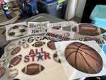 York Wallcoverings Play Ball Peel And Stick Decals. Fixed Price $30.00.