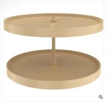 Rev-a-shelf 2-SHELF 28" Full Circle Lazy Susan For Corner Base Cabinets Almond. Fixed Price $29.99.