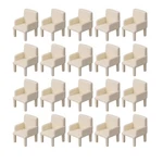Bqlzr Beige 1:50 Doll House Miniature Furniture Sofa Chair For Living Room Pa.... Fixed Price $26.29.