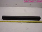 QTY=4; Hafele 635.60.386 Black Steel Table Legs 2-3/8"OD No Casters! Levelers. Fixed Price $51.79.