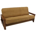 Blazing Needles Solid Microsuede Double Corded 8 9 Futon Cover Full Camel. Fixed Price $77.95.