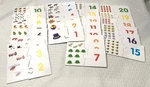 Match It Counting / 29 Two Piece Puzzles Numbers 1 - 20 Learning To. Fixed Price $6.99.