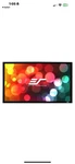 Elite Screens Cinegrey 3D ER110DHD3 Sable Frame Series 110" Projection. Fixed Price $250.00.
