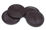 Non Slip Rubber Floor Surface Protector Pads 3" Set Of 4. Fixed Price $13.15.
